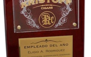 Custom Reflection Plaque with engraved glass panel and engraved mirrored plate