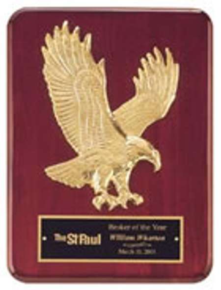 Cast Metal Relief Eagle Plaques Image