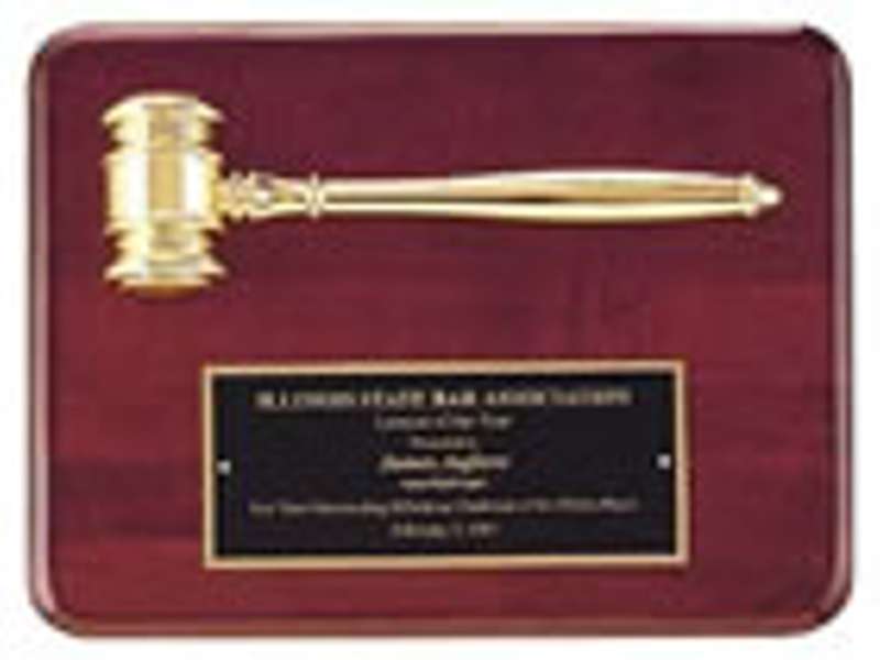 Gavel and Star Plaque Castings Image